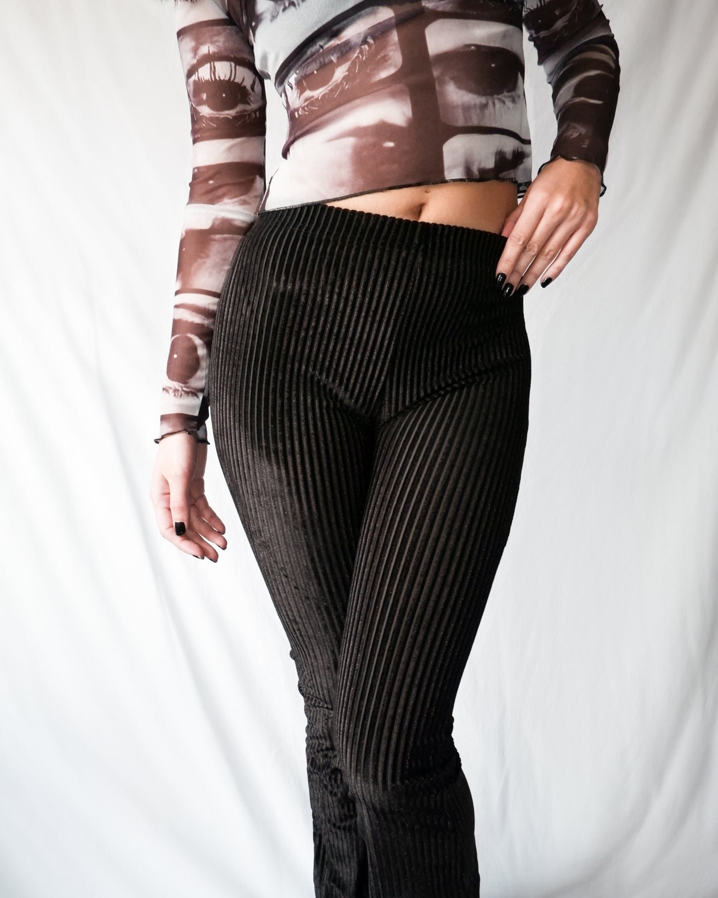 Aura Ribbed Trousers