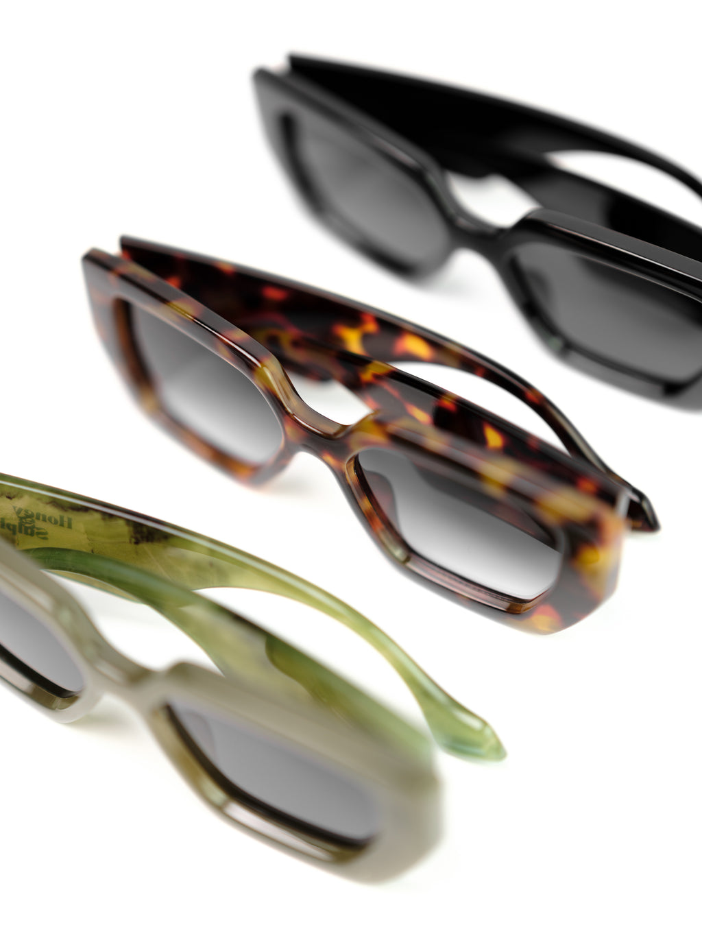 Sun Eater Sunglasses in Moss