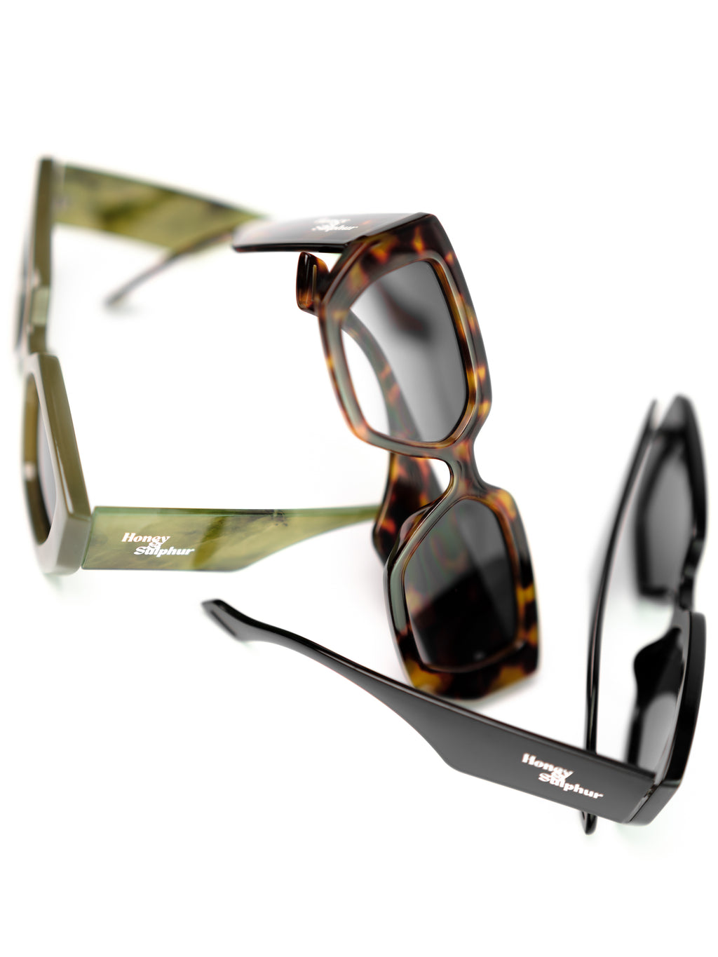 Sun Eater Sunglasses in Obsidian