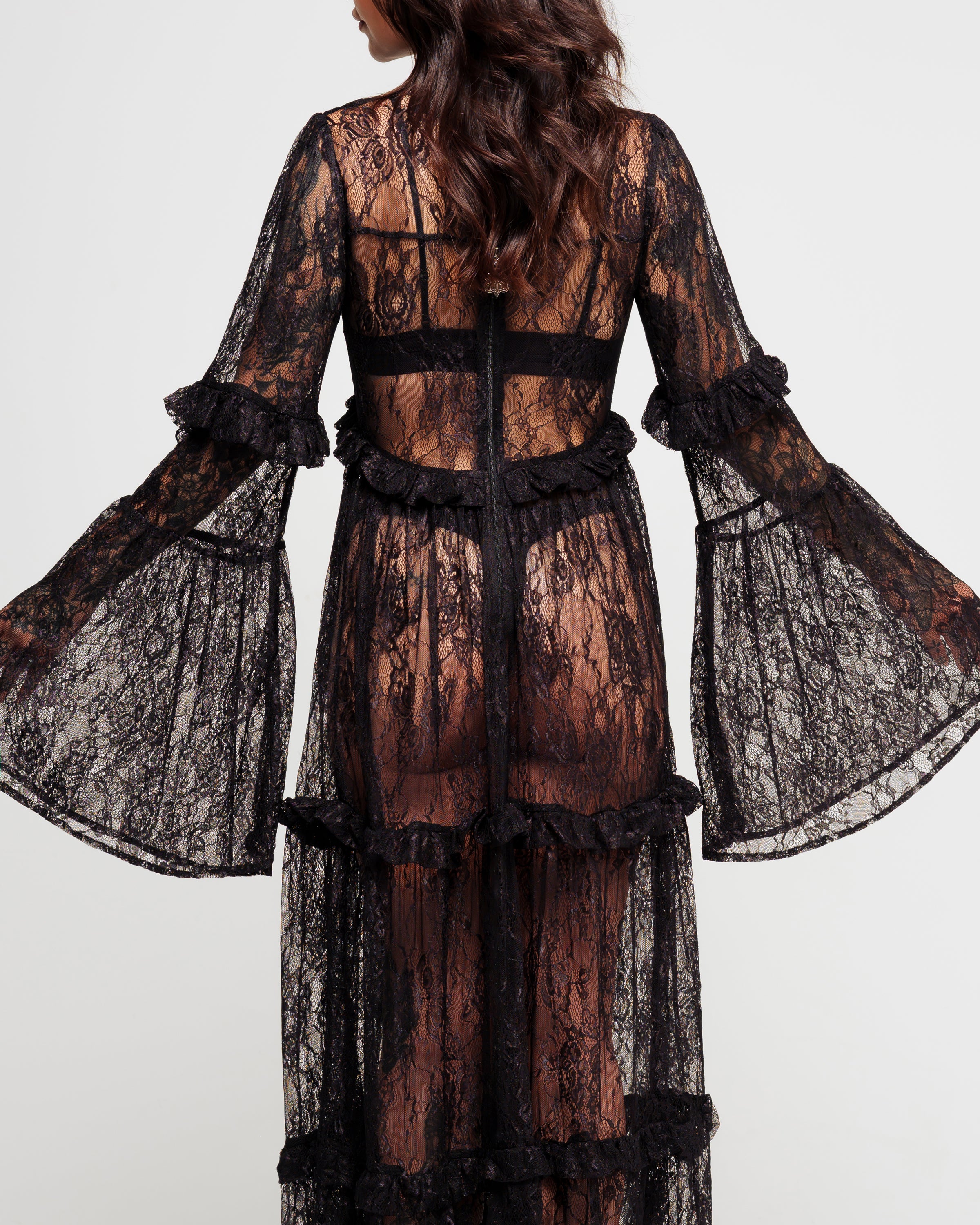 Velamen Lace Maxi Dress